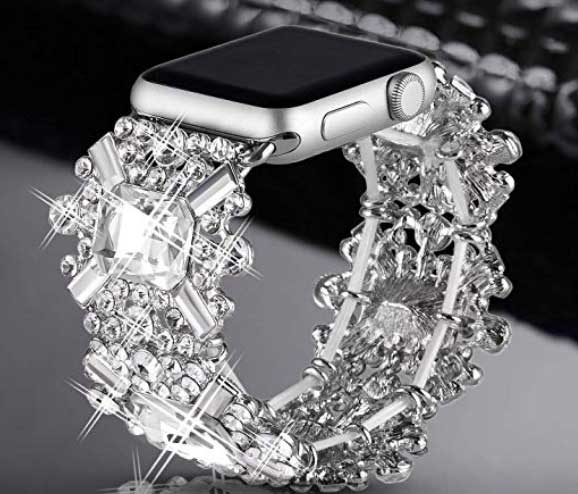 Bracelet en matériel de strass diamant