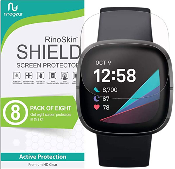 Meilleur protecteur d'écran pour Fitbit Sense