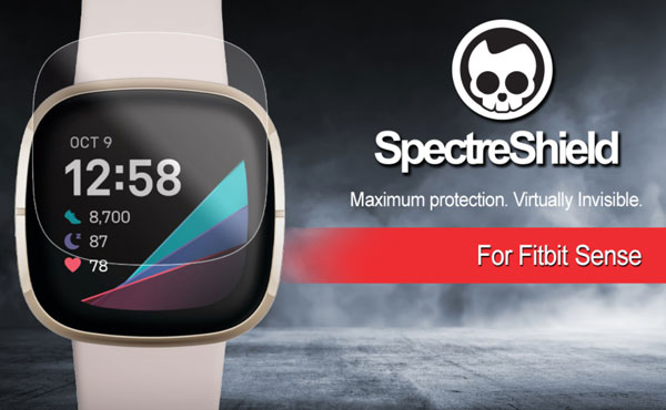 protecteur d'écran pour Fitbit Sense