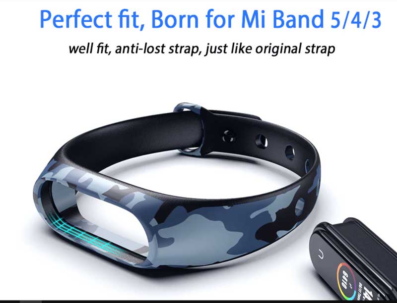 sangles-de-camouflage-pour-Mi-Band-5