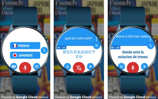 Application de traduction