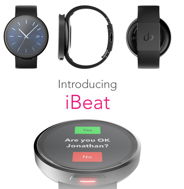 iBeat Life Smartwatch - Surveille votre fréquence cardiaque en continu