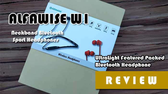 Alfawise W1 - Casque Bluetooth ultraléger en vedette