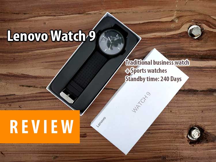 [Review] Lenovo Watch 9 - Montre intelligente hybride simple et élégante