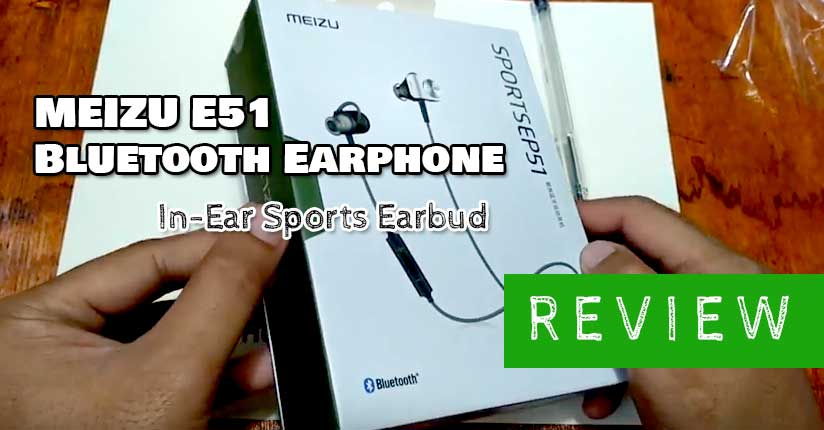 [Review] Écouteur Bluetooth Meizu E51 - Écouteur Bluetooth élégant