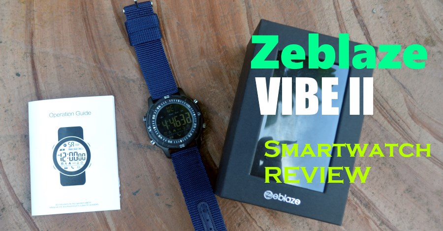 [Review] Zeblaze Vibe II - Smartwatch abordable avec 540 jours d'autonomie