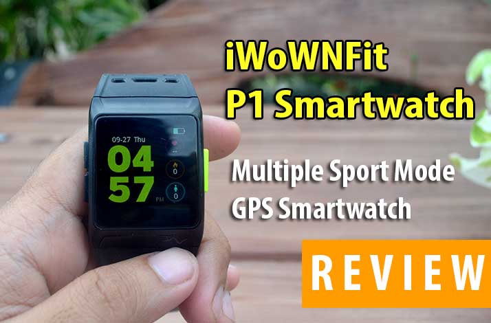 [Revue] Montre intelligente iWOWNFIT P1