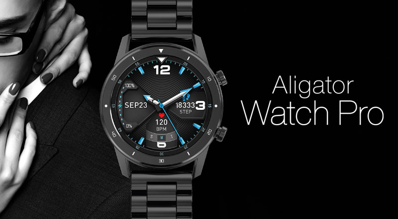 Aligator Watch Pro – Montre intelligente élégante et élégante