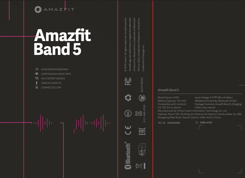 Bande Amazfit 5