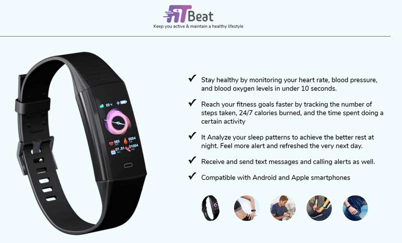 Fitbeat Smartwatch - Examen des caractéristiques de ce portable pour un style de vie actif