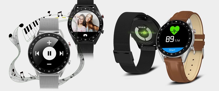 GX Smartwatch - Examen des fonctionnalités, une montre connectée sportive à la mode