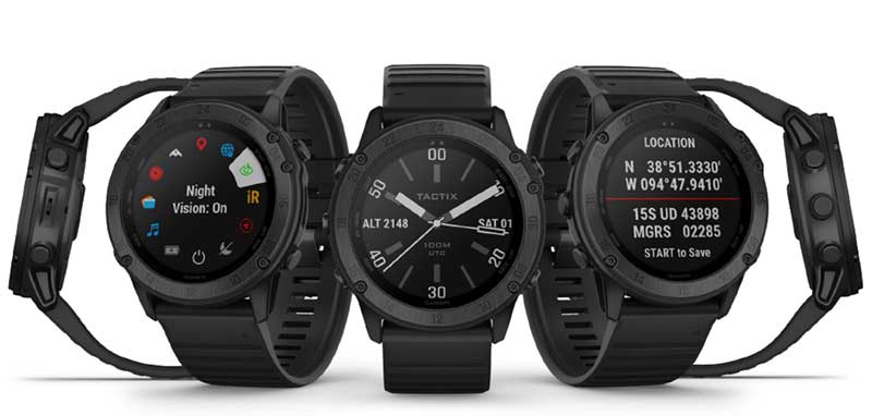 Montre connectée Garmin Tactix Delta équipée d'un kill switch et d'un mode furtif