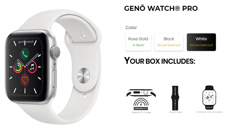 Geno Watch Pro Smartwatch - Caractéristiques et spécifications, qu'en pensez-vous ?