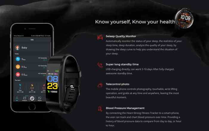 HeartStrong Fitness Tracker - Examen initial de son offre de fonctionnalités