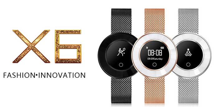 Présentation de Microwear X6 – Smartwatch élégante pour femme