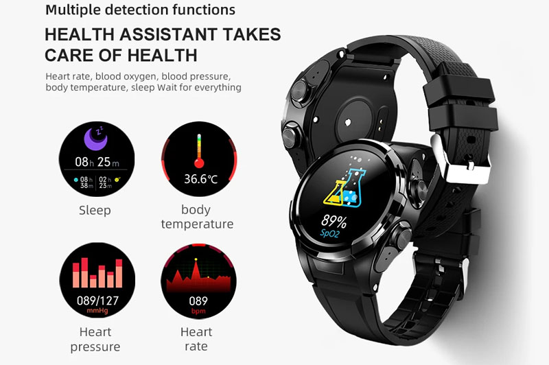Keyo S2 Smartwatch - Un portable avec des écouteurs intégrés