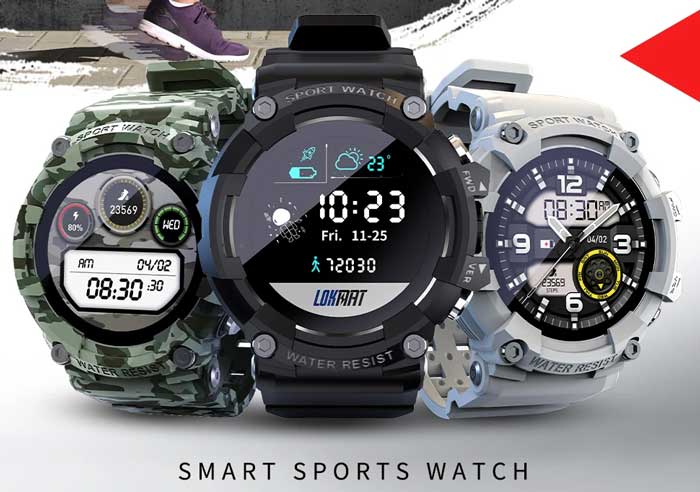LOKMAT Sky Smartwatch - Une montre intelligente d'extérieur 4G