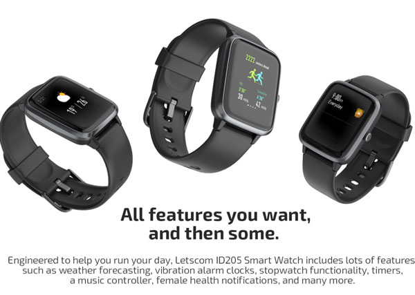 LetsCom Smartwatches - Notre choix dans la liste des appareils portables