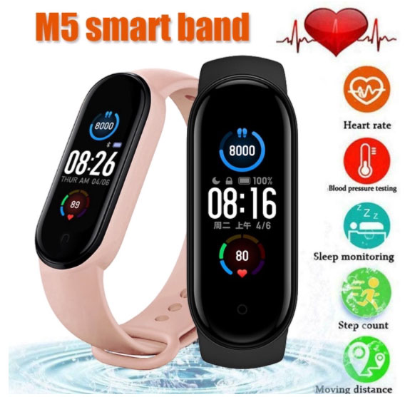 M5 Smartband - Tracker de fitness pas cher, examen des fonctionnalités