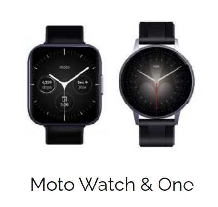 Motorola est de retour dans les montres connectées avec sa Moto Watch, Moto Watch One et Moto G