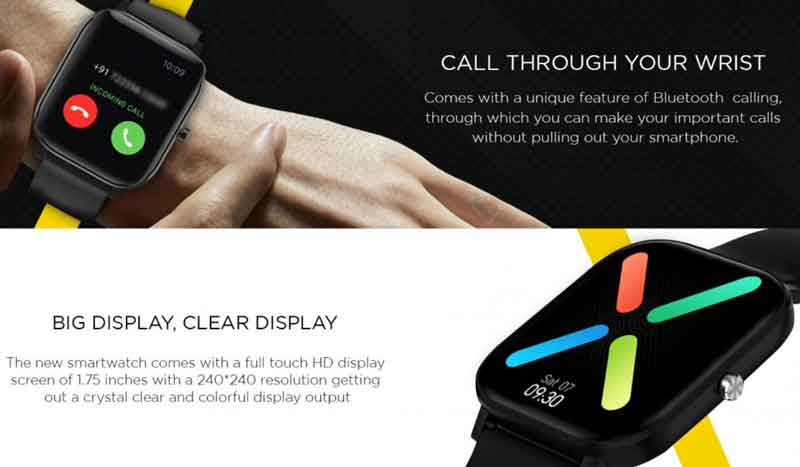 Urban Lyf Smartwatch - Examen des fonctionnalités, équipé d'appels Bluetooth
