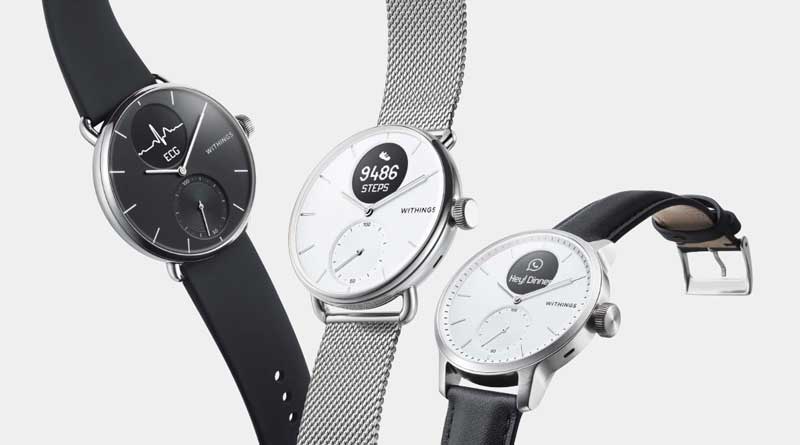 Montre connectée ScanWatch de Withings