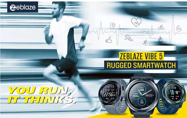 La montre intelligente Zeblaze Vibe 5 est là – robuste et sportive