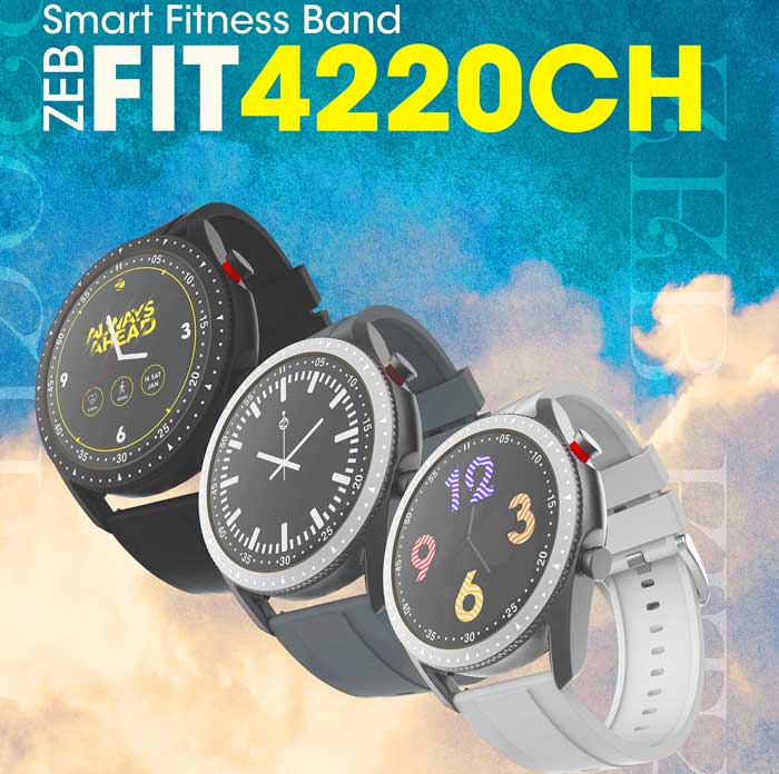 Montre intelligente Zebronics, modèle ZEB -Fit4220CH – Examen des fonctionnalités