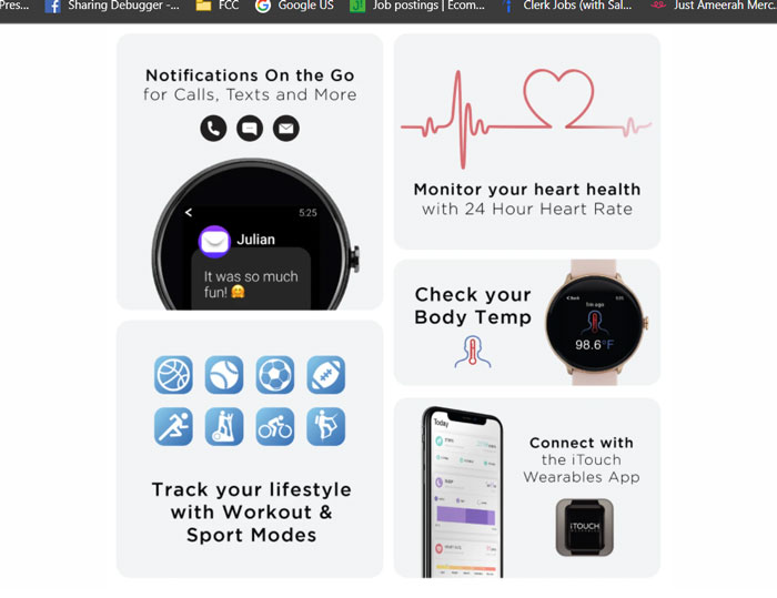 iTouch-Sport-2021-Caractéristiques