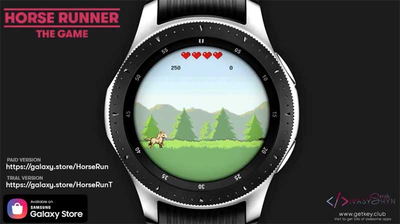 Application de jeu Horse Runner