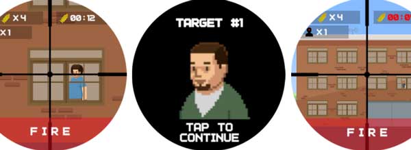 Application de jeu Snipe n Watch