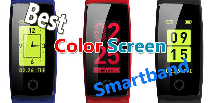 Meilleur Smartband à écran couleur - Tracker de fitness pas cher pour 2018