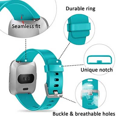 Meilleur bracelet de montre connectée Fitbit Versa Lite