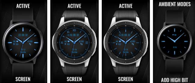 Meilleurs nouveaux cadrans de montre pour Galaxy Active-