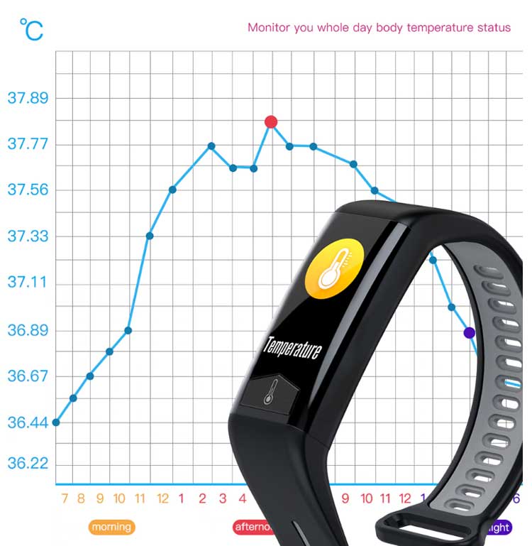 Bracelet intelligent T02