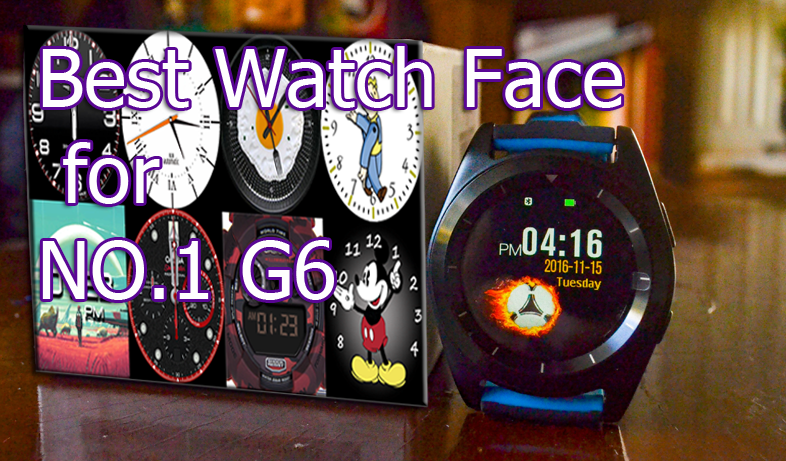 [Télécharger] Meilleurs cadrans de montre VXP pour NO.1 G6 et autres types de montres intelligentes