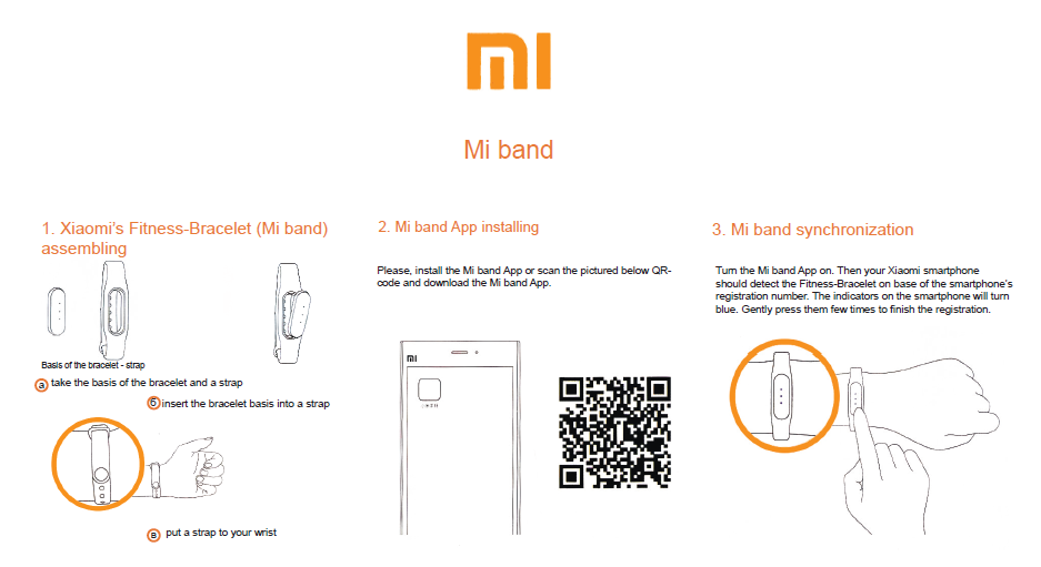 [Télécharger] Manuel d'utilisation Xiaomi Mi Band 2, trucs et astuces