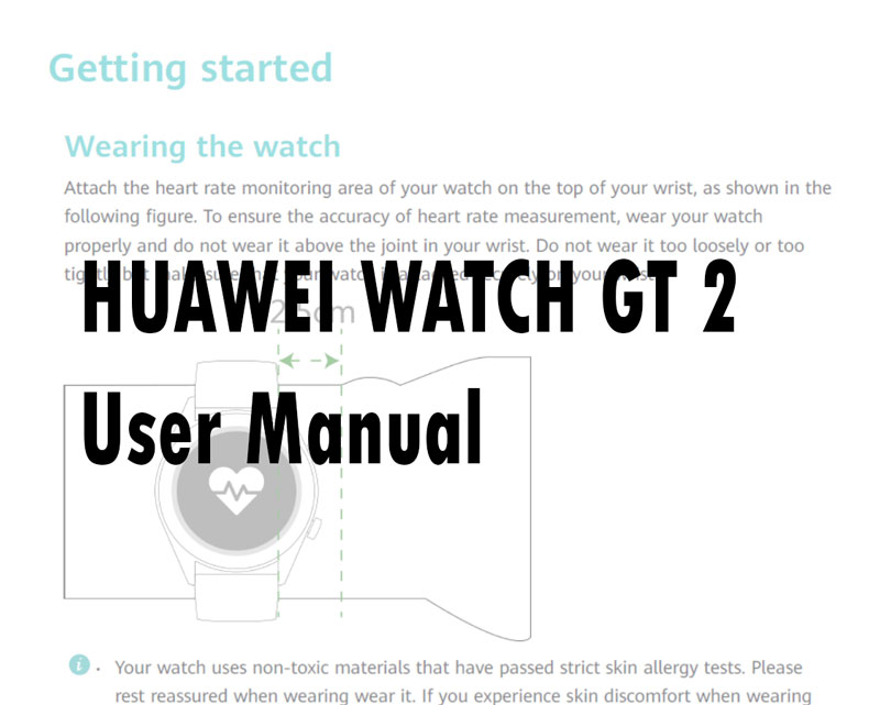 Huawe-Watch-GT2-User-Manuel