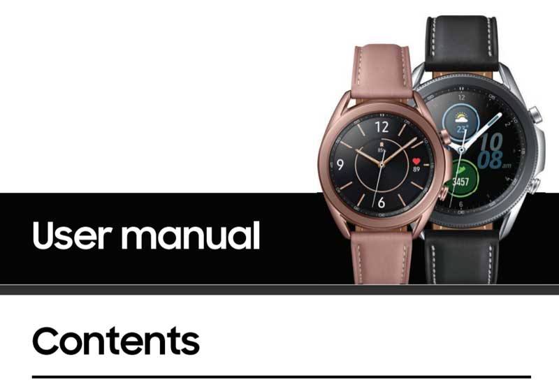 Samsung-Galaxy-Watch-3-Manuel d'utilisation
