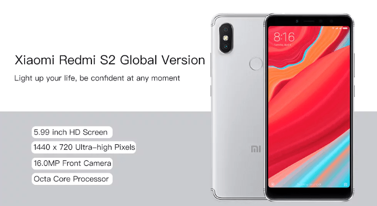 Xiaomi Redmi S2 - Caméra frontale 16,0 MP, déverrouillage du visage AI avec écran HD 5,99 pouces maintenant disponible