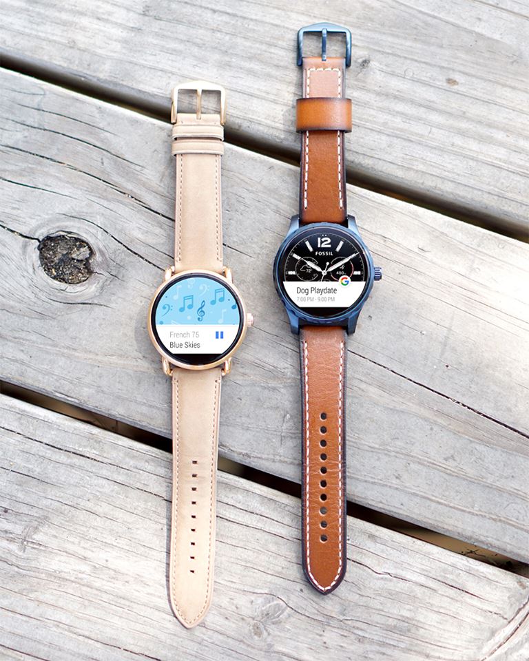 Fossil Q Wander et Q Marshal disponibles le 12 août