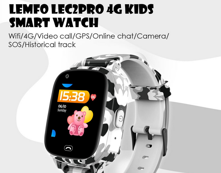Montre intelligente LEMFO LEC2 Pro pour enfants - Examen des fonctionnalités