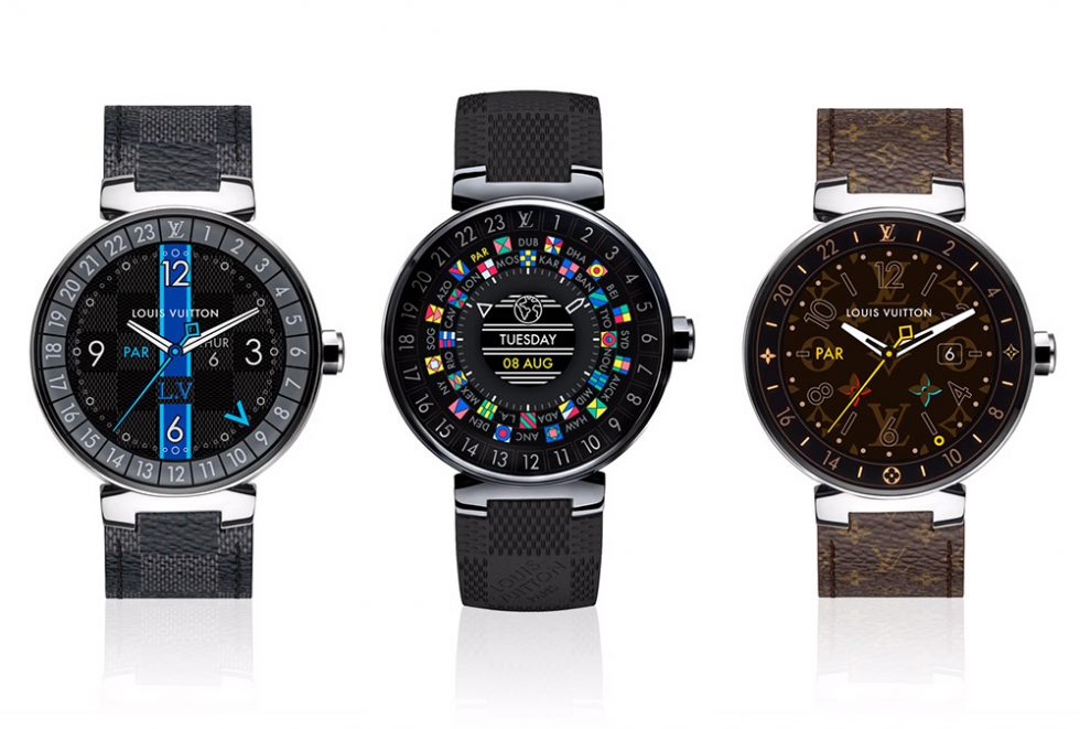 Louis Vuitton Tambour Horizon - Propulsé par Android Wear coûte environ 2 450 dollars américains