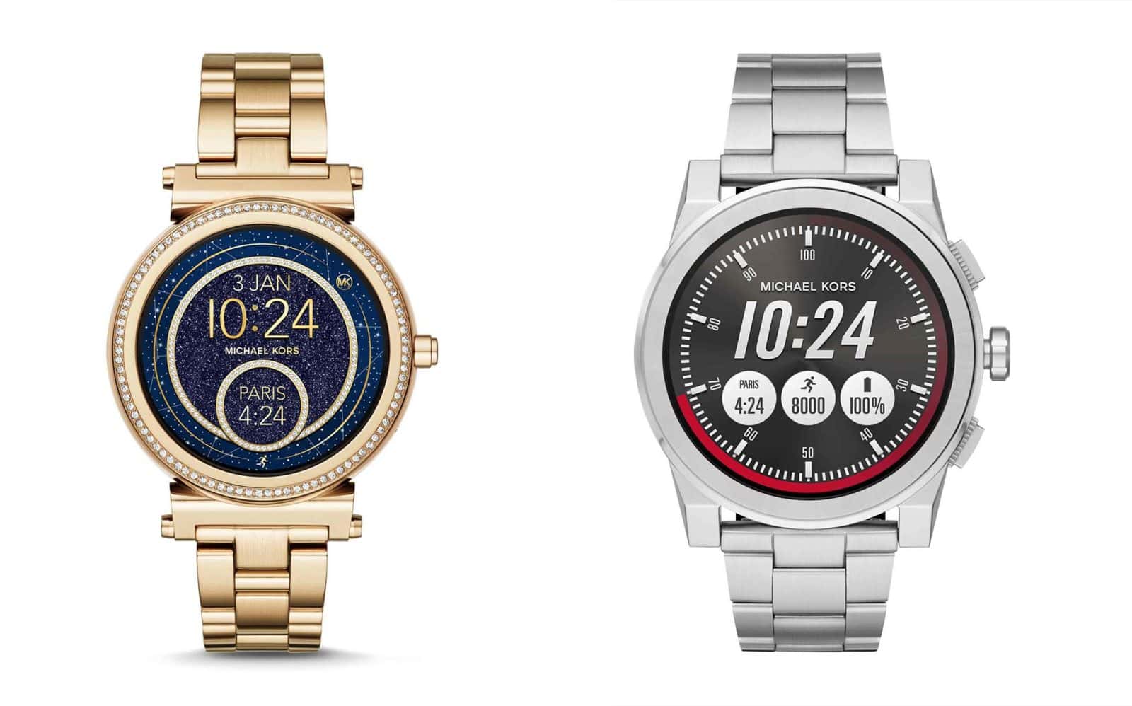 Michael Kors Access Sofie et Grayson - Montres intelligentes Android Wear élégantes