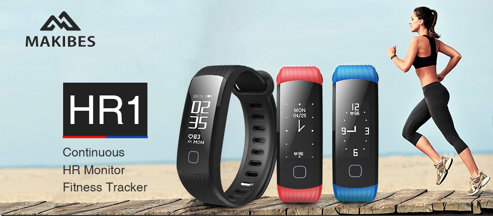 Makibes HR1 - Offre Sport Smartband [Code de coupon à l'intérieur]
