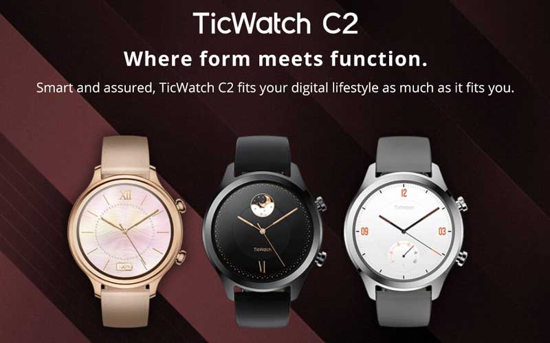 Montre connectée TicWatch C2 – Code promo
