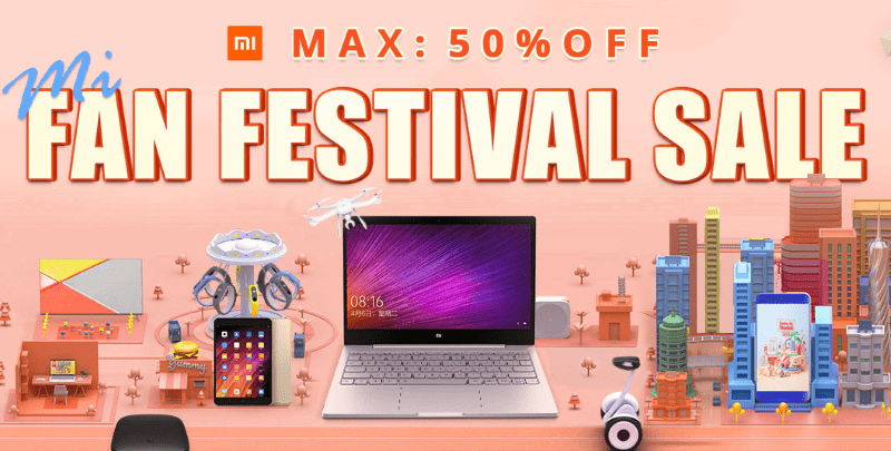 Vente du festival Xiaomi, y compris les appareils portables Xiaomi populaires